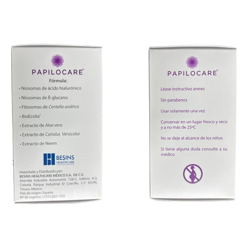 Papilocare Gel Vaginal 21 Tubos Monodosis + Aplicador 5ml