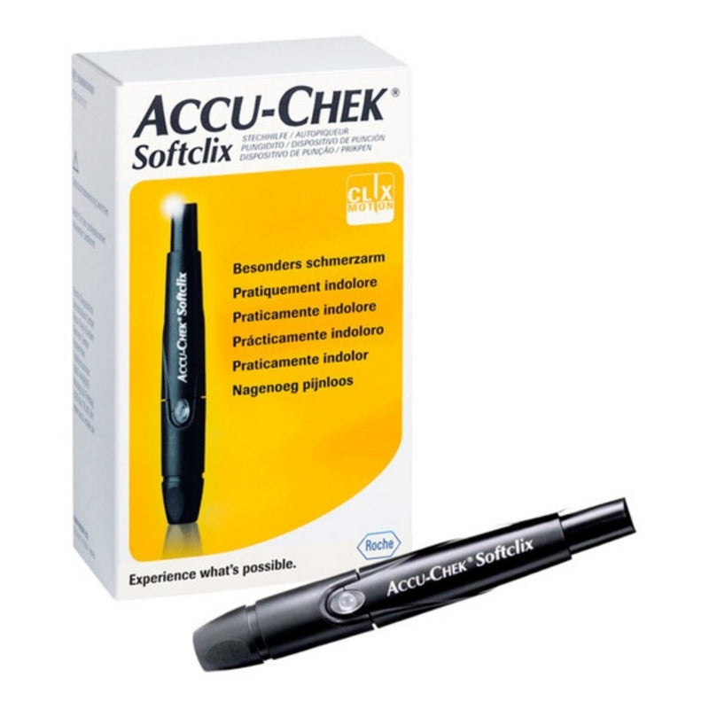 Dispositivo De Punción Softclix Con Lancetas Accu-chek