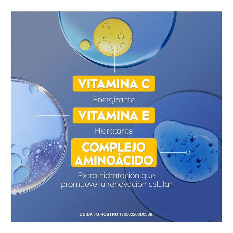 Nivea Agua Micelar Iluminadora Con +5% Vitamina C 400ml Todo Tipo De Piel Día/noche