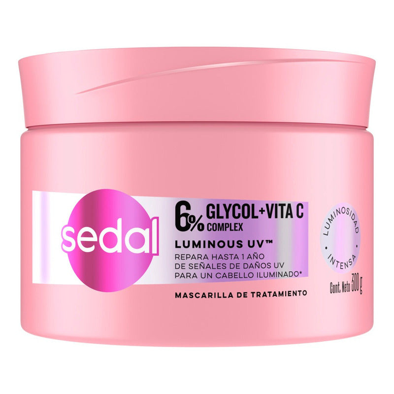 Mascarilla Capilar Sedal Luminous Uv 300 Ml