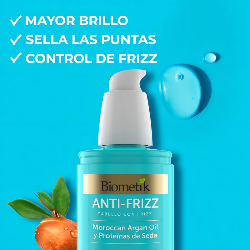 Aceite Capilar Biometik Anti-frizz Proteína De Seda 100ml