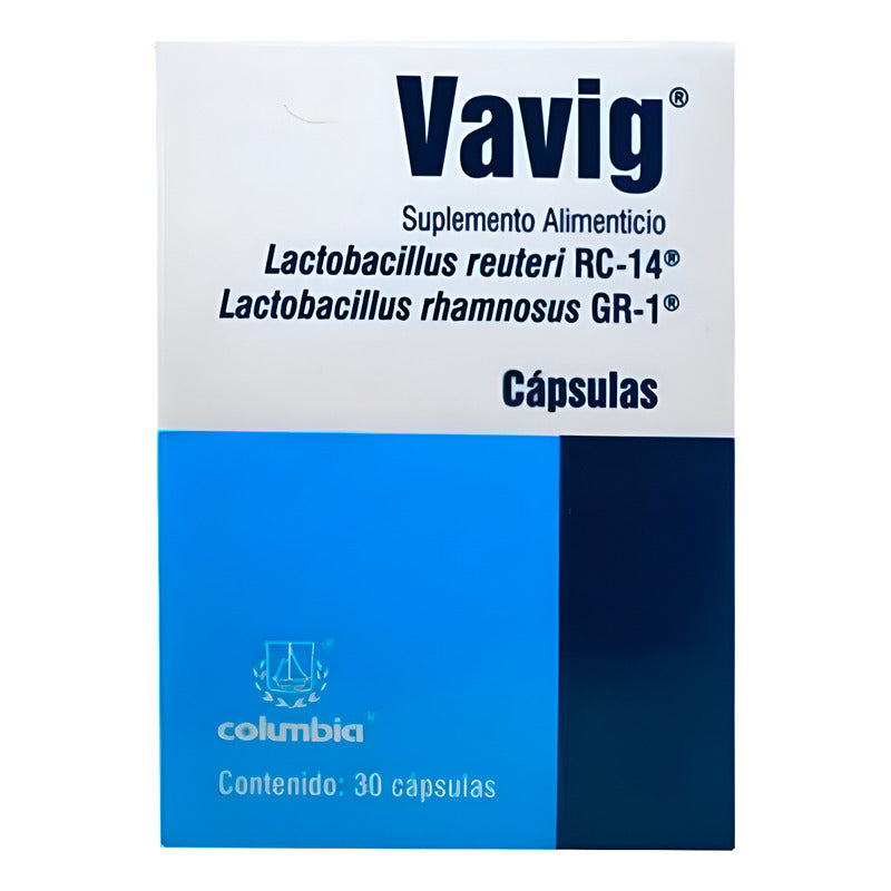 Suplemento Vavig 30 Cápsulas Sin Sabor Nutricional Sin Sabor