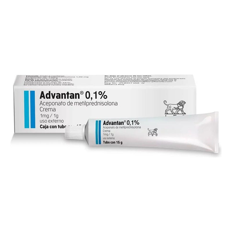 Advantan 0.1% Aceponato De Metilprednisolona 1 Mg/g Tubo 15g