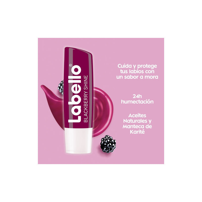 Labello Bálsamo Labial Mora 4.8g Hidratante