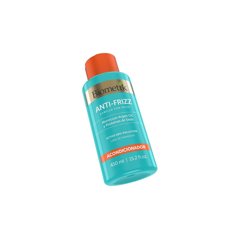 Acondicionador Biometik Anti Frizz Argan 450ml