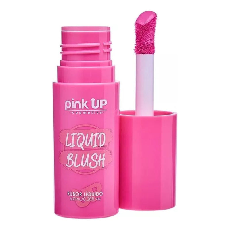 Rubor Líquido Pink Up Liquid Blush Larga Duración