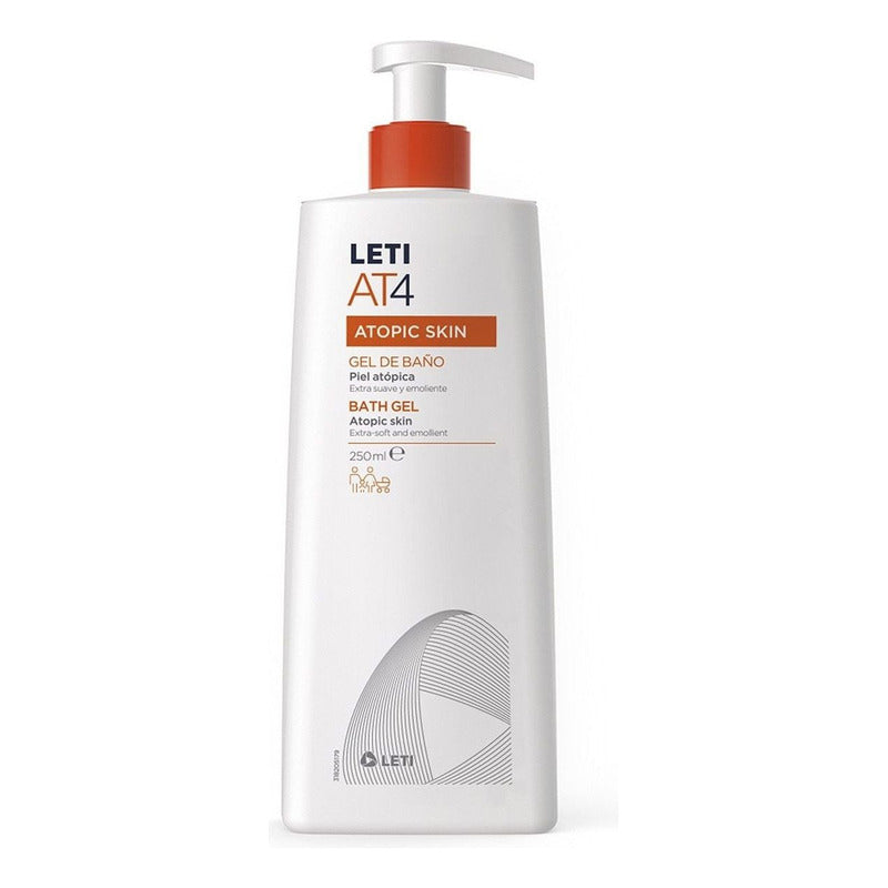 Leti At 4 Gel Baño Piel Atópica 250ml