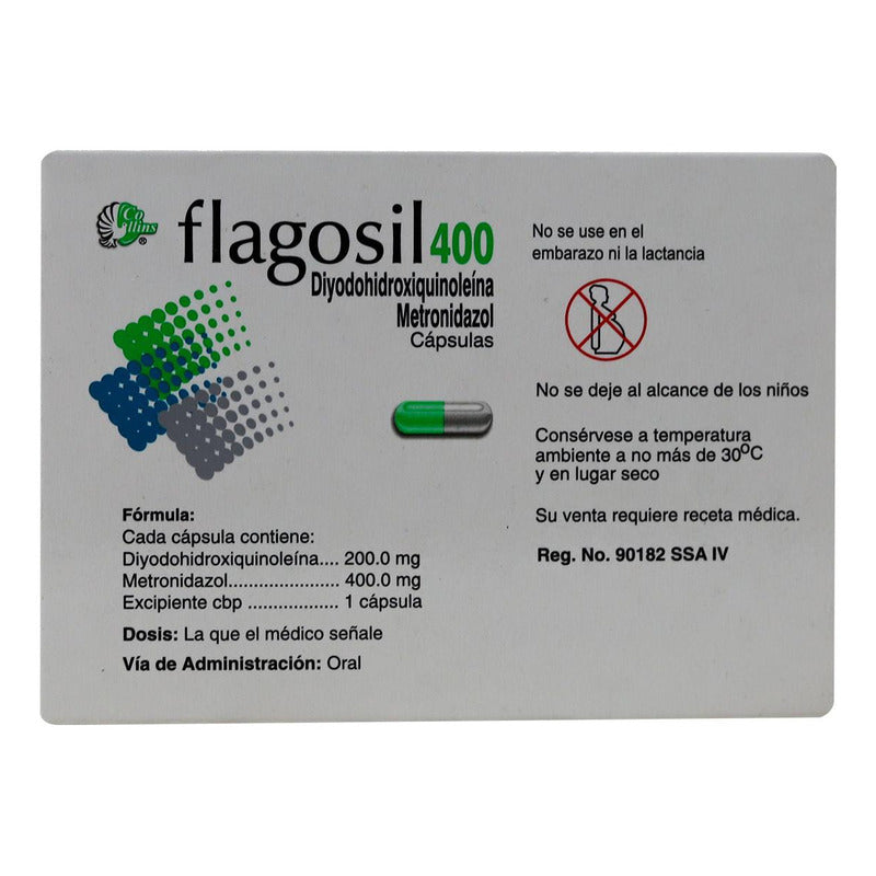 Flagosil 400 C/30 Caps. 400/200 Mg.