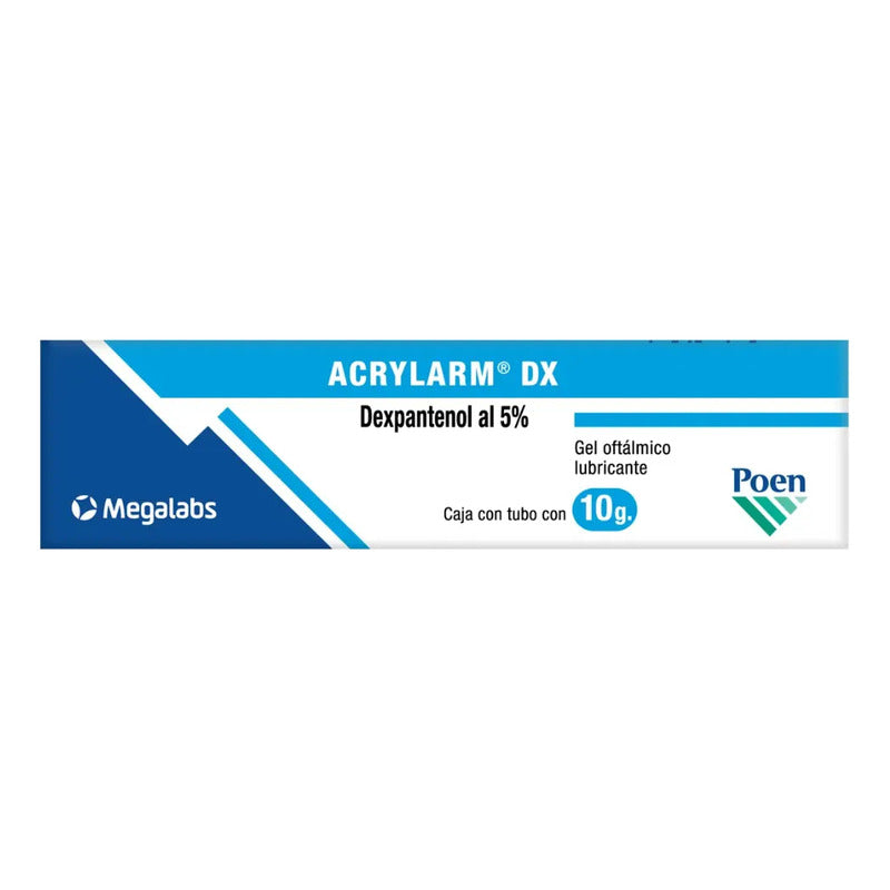 Acrylarm Dx Gel Dexpantenol 5% 10g Italmex Sa