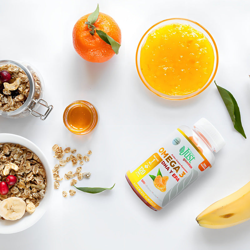 Just Omega 3 120 Gomitas Olnatura Mandarina