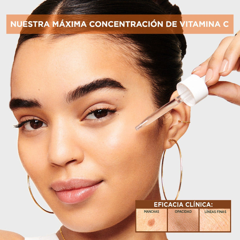 Garnier Skinactive Serum Express Aclara Viatamina C Noche  - Todo Tipo De Piel - Noche