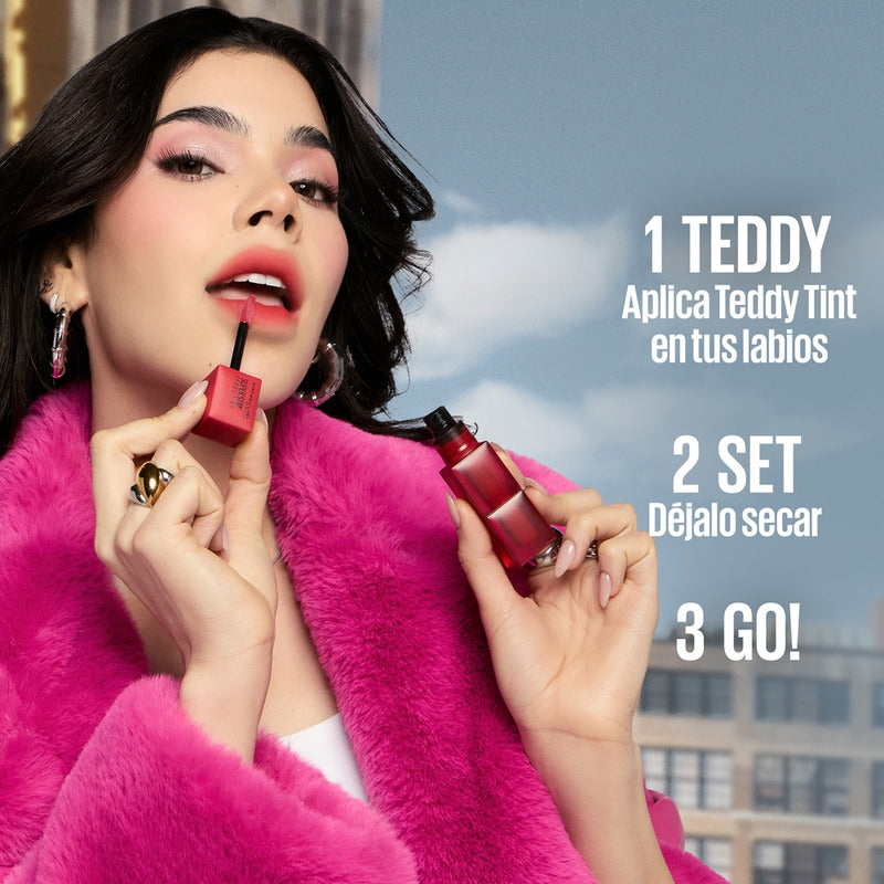 Tinta Teddy  Maybelline Super Stay Tint 4.2ml Dura 12h Pinky Promise