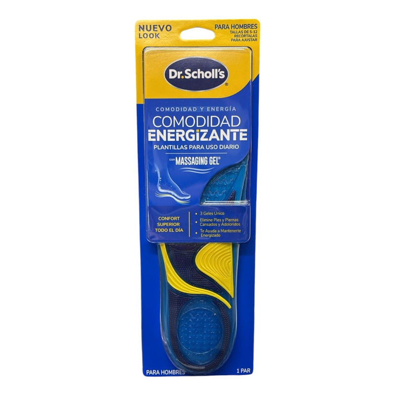 Plantillas De Gel Dr. Scholl's Hombre 8-14