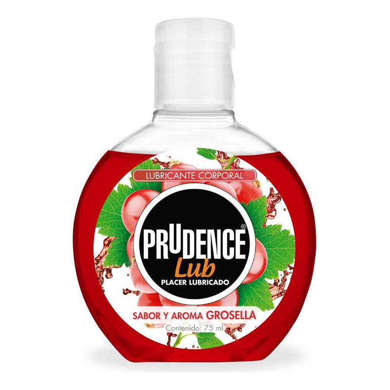 Lubricante Íntimo Prudence Sabor Y Aroma Grosella 75ml