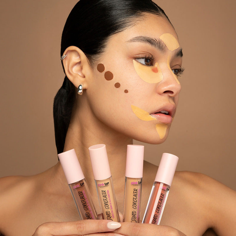 Pink Up, Corrector De Larga Duración, No Se Cuartea, Hidrata Tono Tan