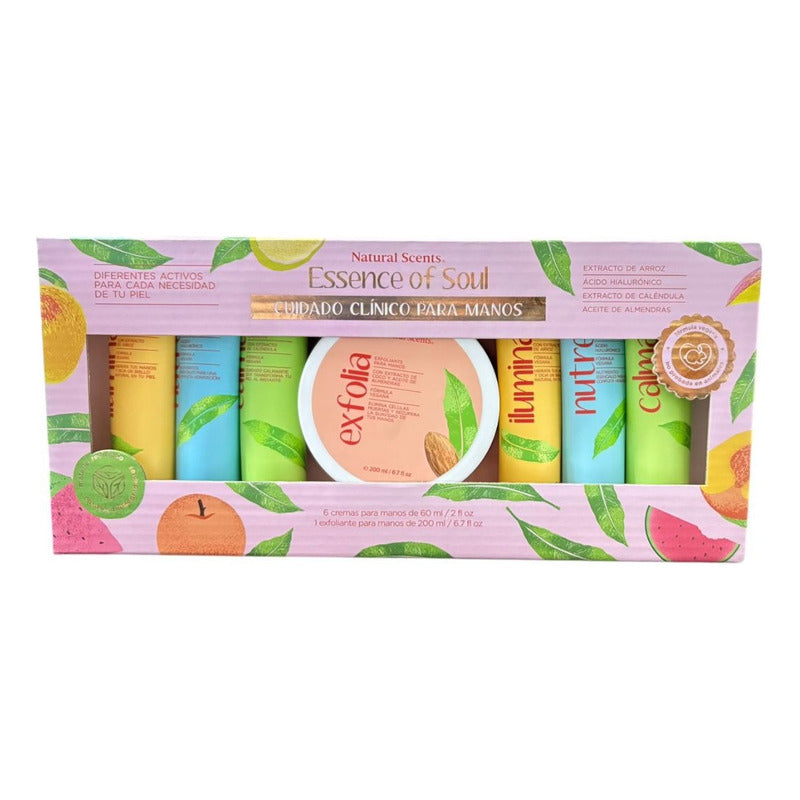 Kit Cuidado Clínico Para Manos Natural Scents Fragancia N/a