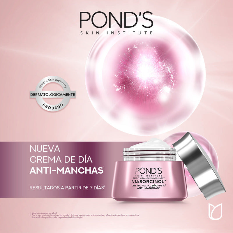 Ponds Bright Miracle Crema Facial De Día Con Niasorcinol 50 G Todo Tipo De Piel