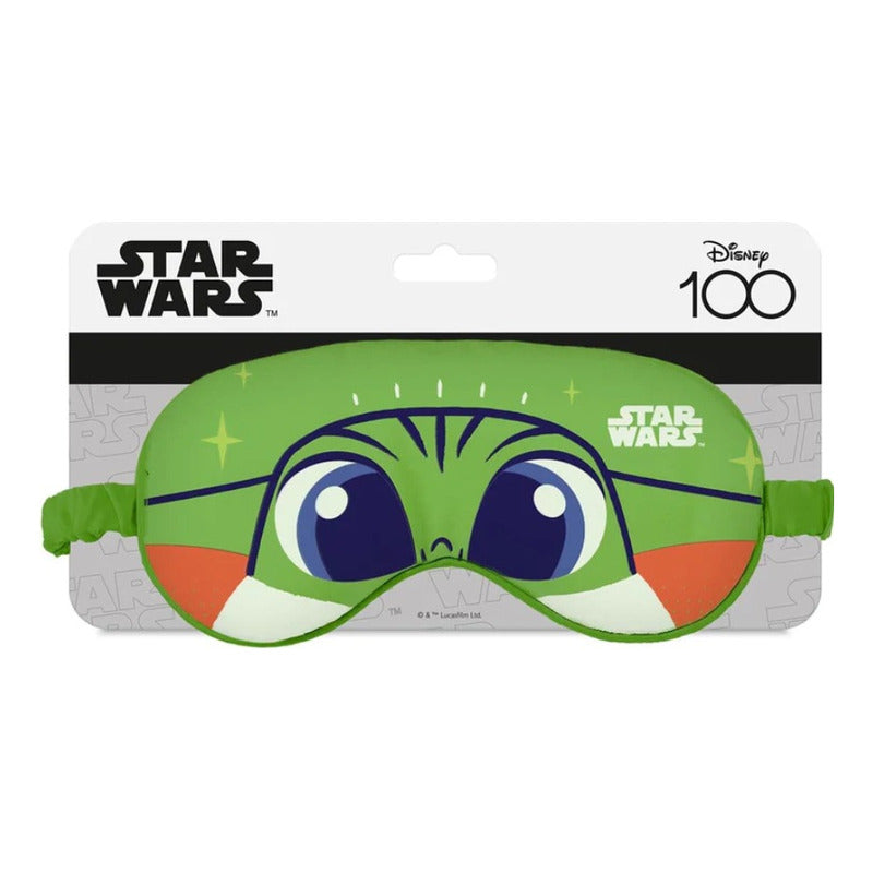Antifaz Para Descansar Edición Disney 100 Años Star Wars Verde