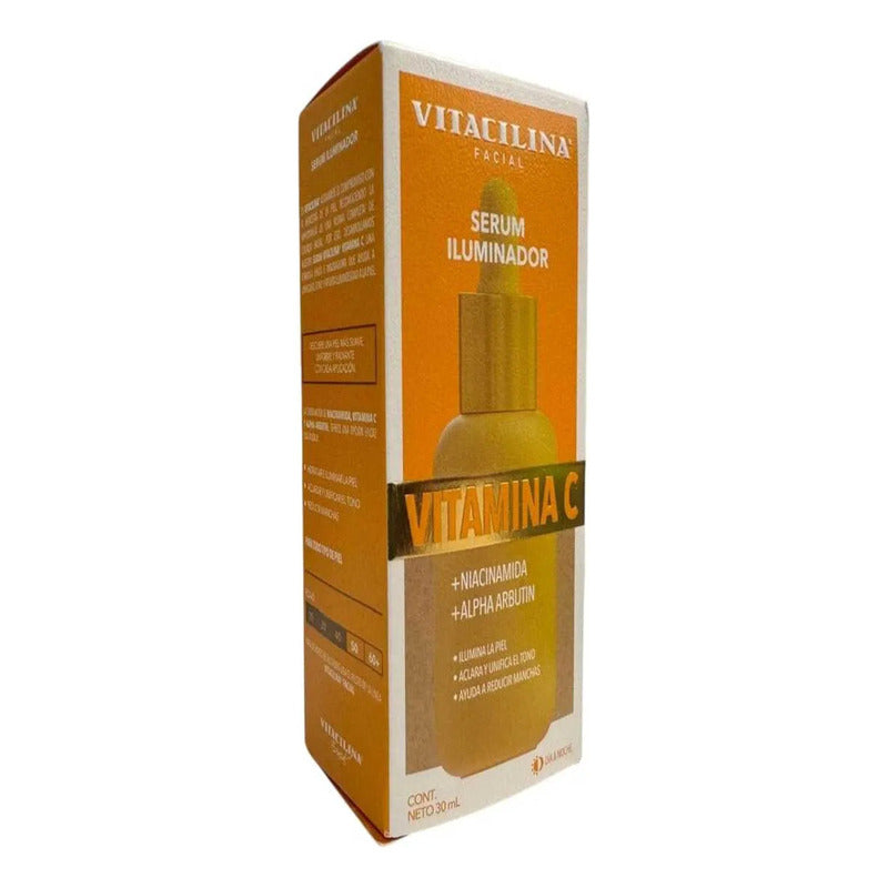 Vitacilina Serum Facial Vitamina C 30 Ml Todo Tipo De Piel Día/noche