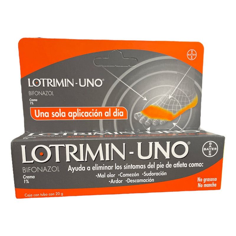 Lotrimin-uno Bifonazol Crema 1% Tubo Con 20g