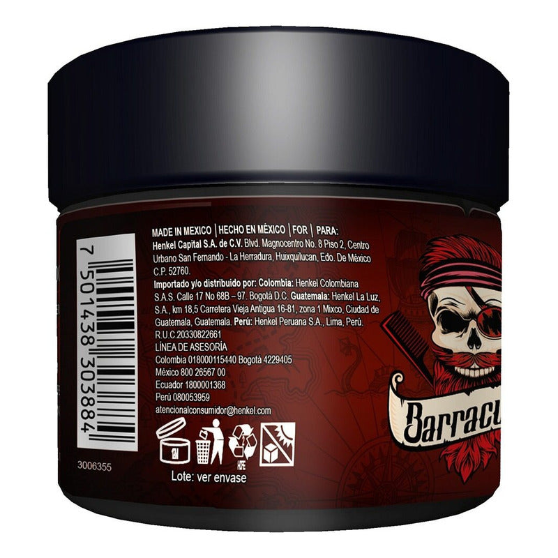 Gel Para Cabello Barracuda Fortalecedor 220g