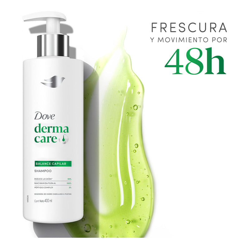 Dove Shampoo Derma Care Balance Capilar 400 Ml
