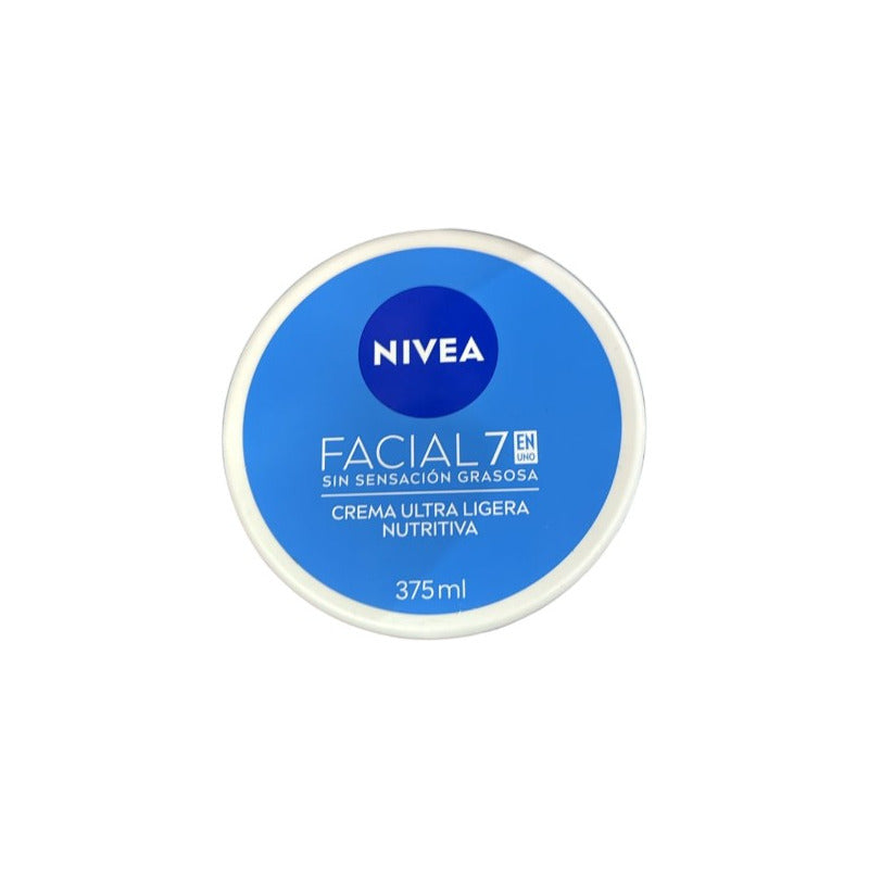 Nivea Crema Facial Hidratante 5 En 1 Para Piel Seca 375ml  Todo Tipo De Piel