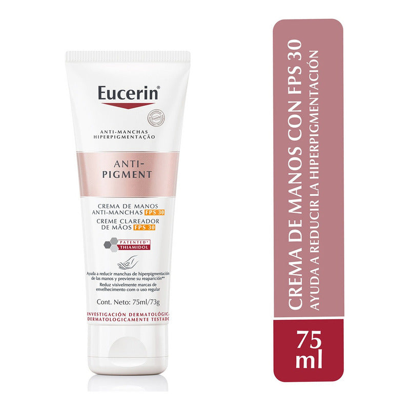Eucerin Anti-pigment Crema De Manos Anti-manchas Fps30