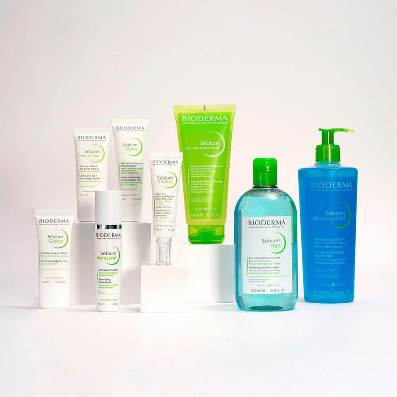Bioderma Sébium Gel Moussant 500 Ml | Limpieza Y Purificación Para Piel Mixta