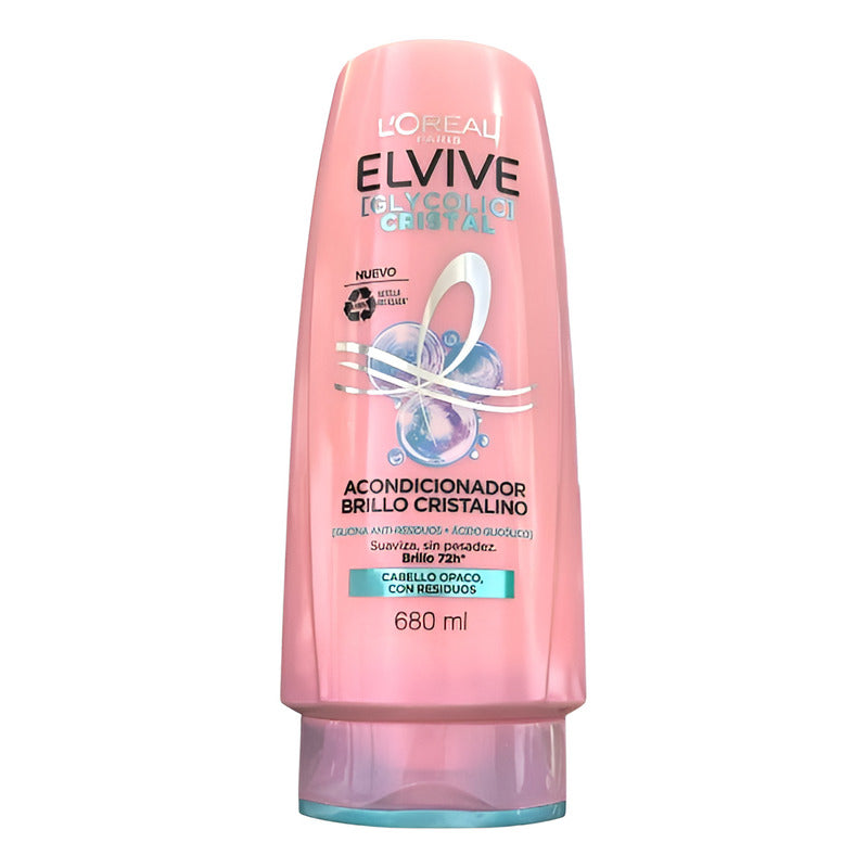 Acondicionador Glycolic Cristal Brillo Cristalino 680ml