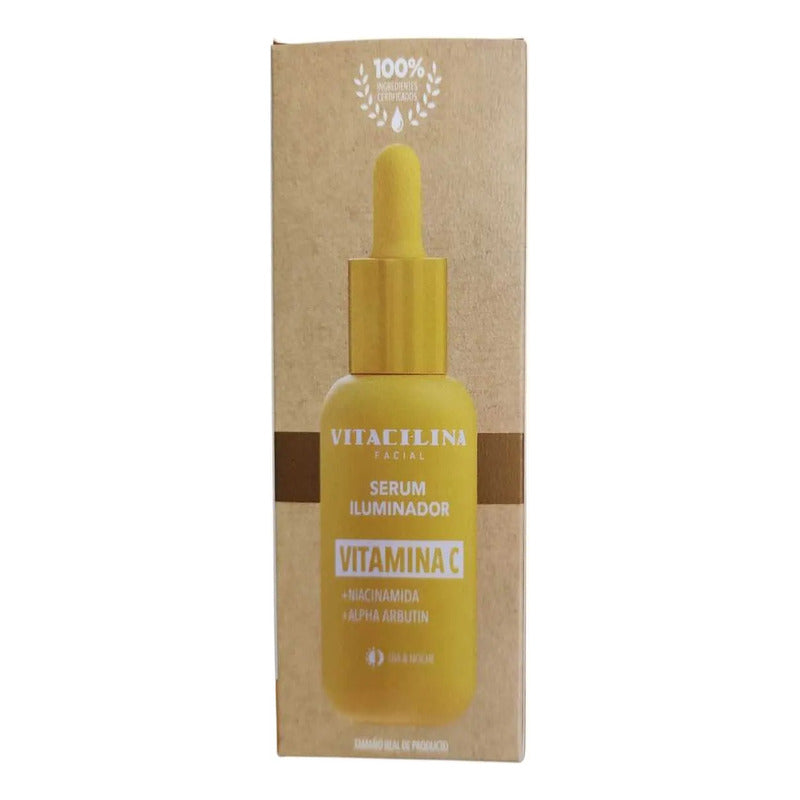 Vitacilina Serum Facial Vitamina C 30 Ml Todo Tipo De Piel Día/noche