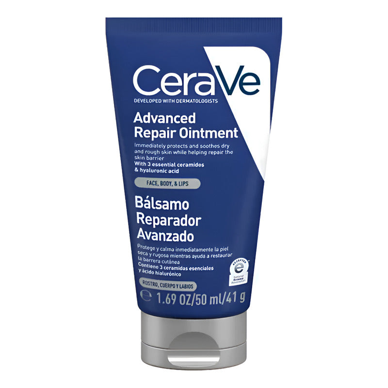 Cerave Bálsamo Reparador Avanzado 41g Cara Y Cuerpo Todo Tipo De Piel Día/noche
