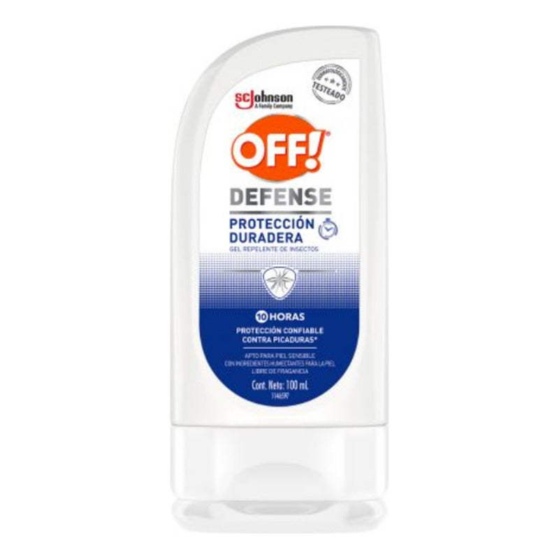 Gel Repelente De Insectos Mosquitos Defense 10hrs Proteccion