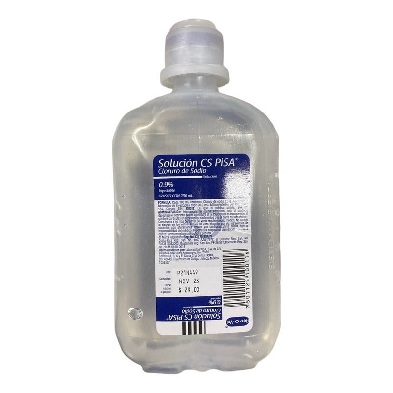 Cinco Soluciones Cs Pisa 0.9% 250ml
