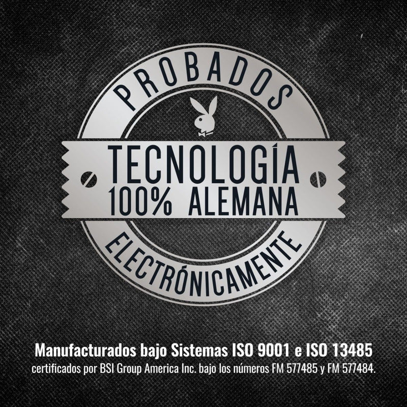 Vitrolero Con 100 Condones Lubricados Playboy Classic