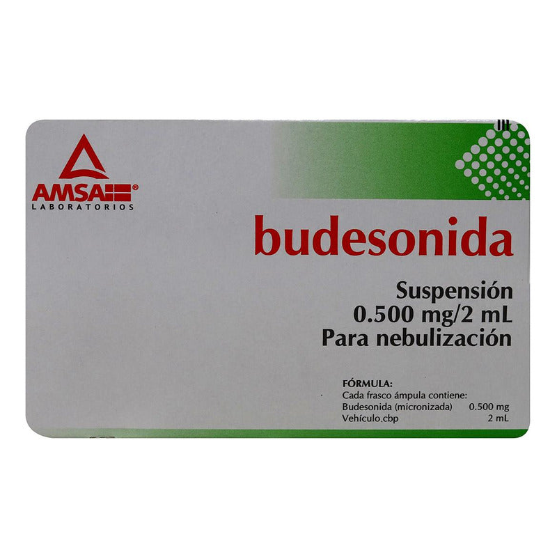 Budesonida (amsa) Susp. P/nebn. C/5 Fco. Amp. 0.500 Mg/2 Ml.