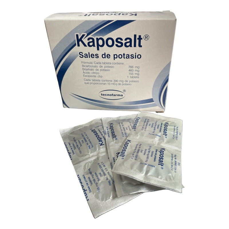 Kaposalt Sales De Potasio 50 Tabletas Solubles