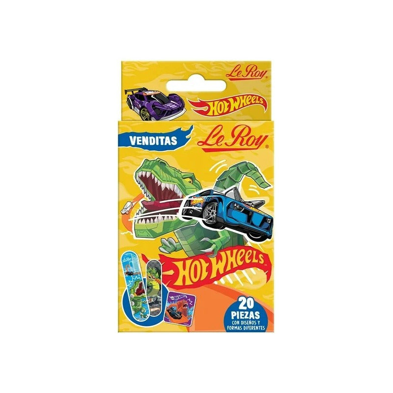 Le Roy Venditas 10 Piezas Con Diseños Hot Wheels