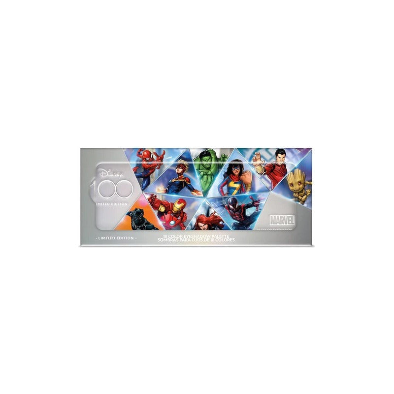 Set De Sombras Disney 100 Marvel Edición Especial 18 Colores
