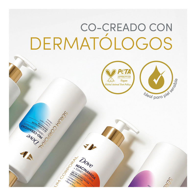 Dove Sérum Corporal Pro-retinol Reafirmante, Recupera Elasticidad E Hidratación, 400 Ml