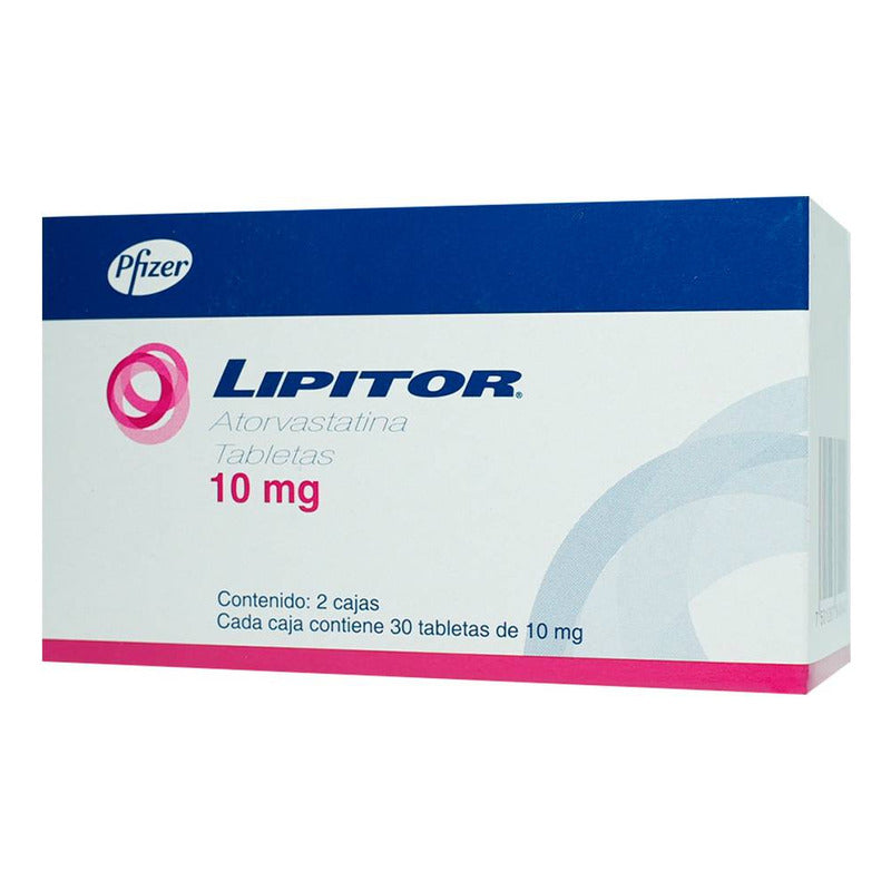 Lipitor Tableta 10 Mg, 30 Tabletas + 30 Tabletas