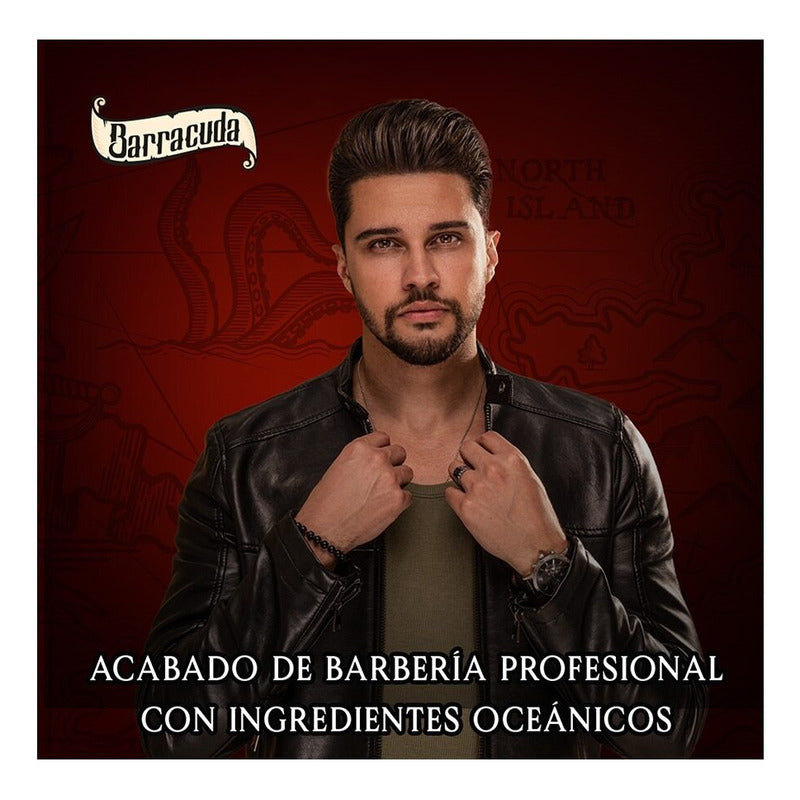 Barracuda Cera Para Cabello Mate Fortalecedora 60g