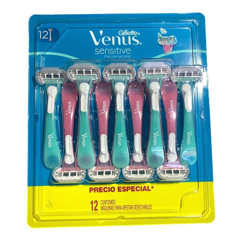Gillete Venus Sensitive 12 Pieza