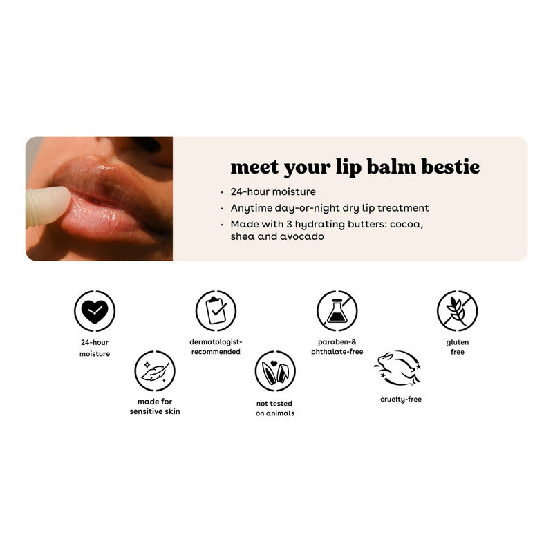 Eos Bálsamo Super Balm 24 Hrs Moisture 5 Pack (10ml C/u)