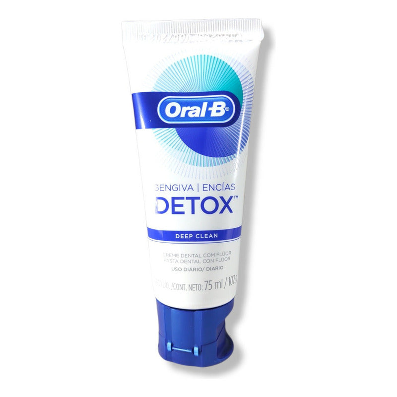 Oral-b Encias Detox Micro Espuma Pasta Dental 75ml