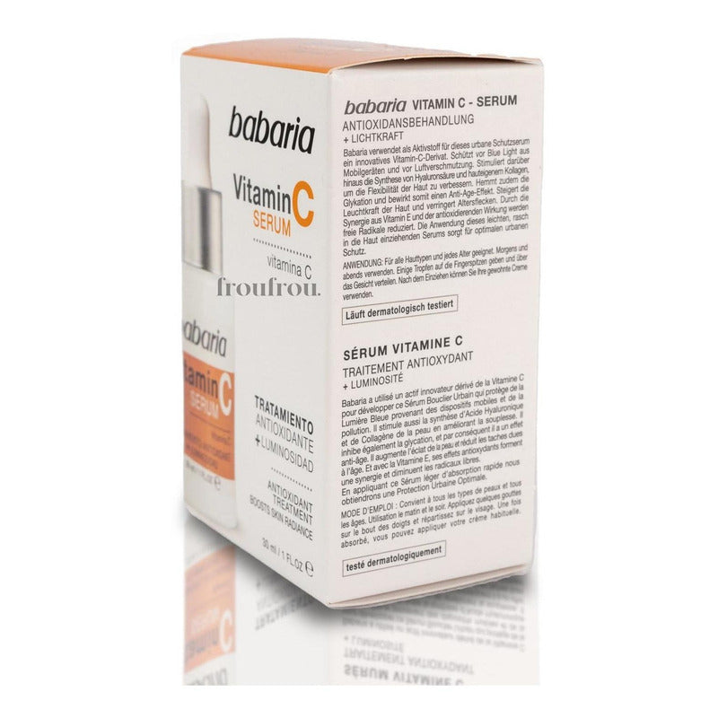 Serum Vitamina C 30 Ml Babaria Luminosidad Suero