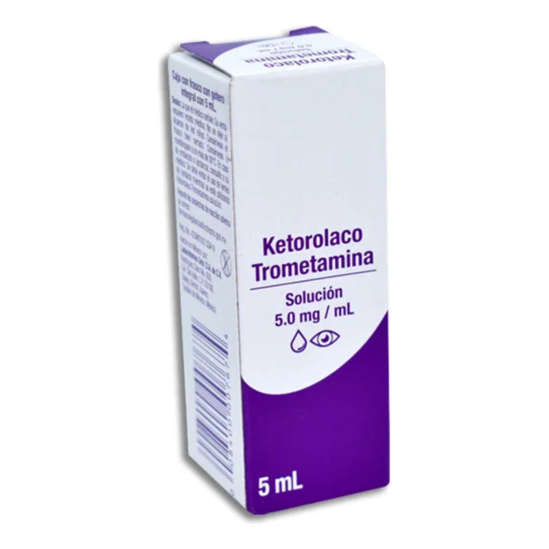 Ketorolaco Trometamina Solución 5.0mg/ml 5ml