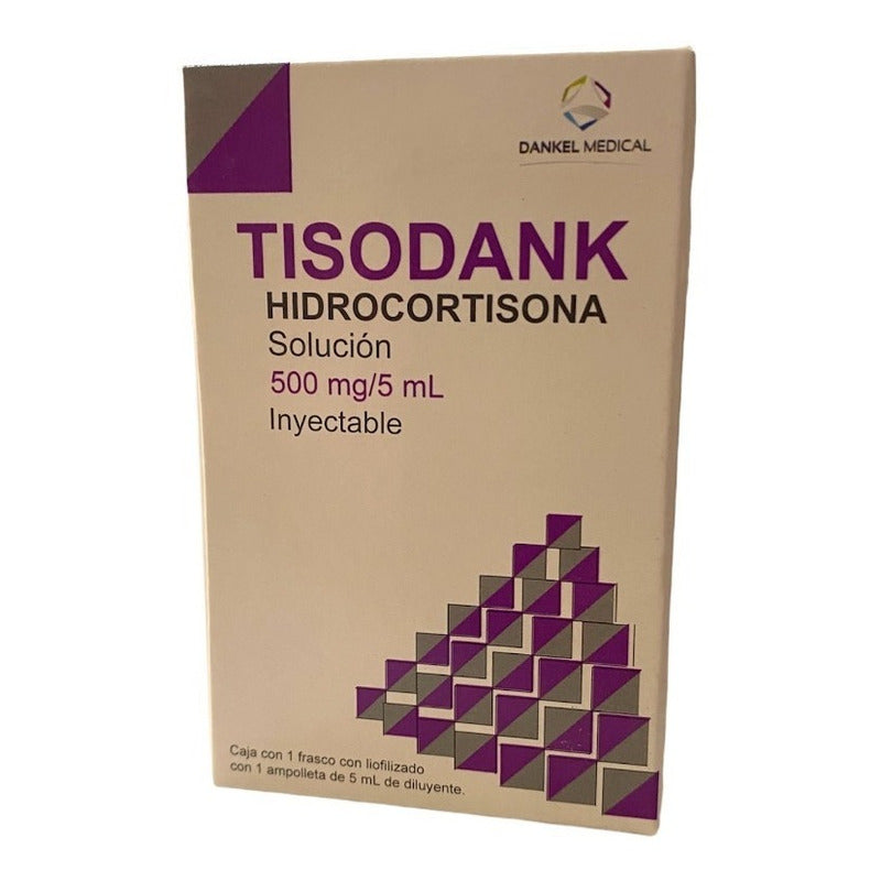 Tisodank Hidrocortisona 500mg/5ml Ampolleta
