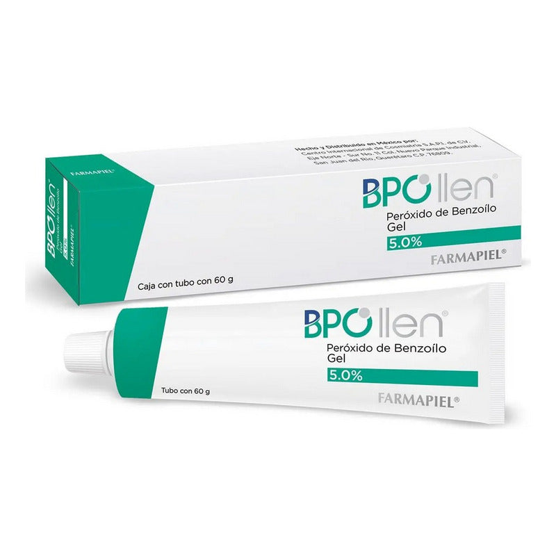 Bpollen Peróxido De Benzoílo 5% Gel Barros Y Espinillas 60g Todo Tipo De Piel