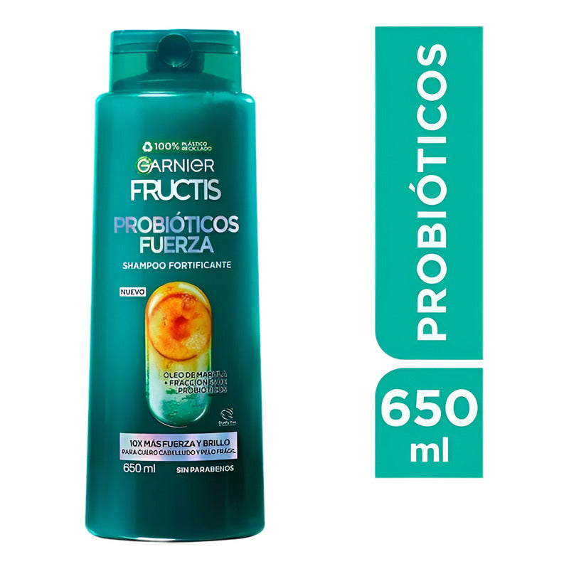 Shamppoo Garnier Fructis Probióticos Fuerza 650ml